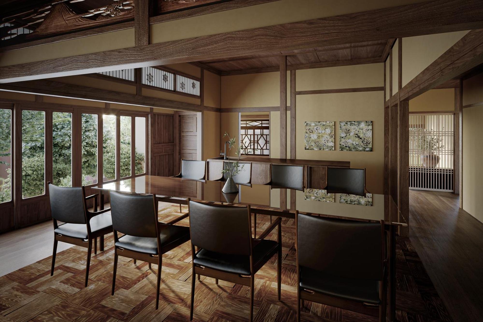 伊豆 落合楼酒店 外观 照片